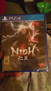 Wanted: Nioh sealed for ps4