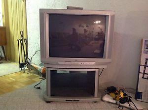 27" TV With Stand