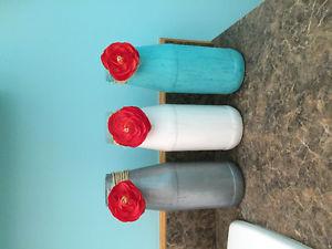 3 cool decorative bottles