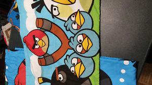 Angry Bird Curtains and Twin sheet set
