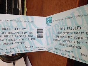 Brad Paisley tickets concert