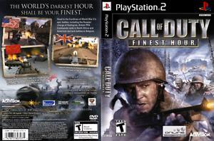 Call of duty finest hour like new