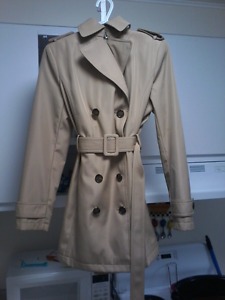 Calvin Klein trench coat!