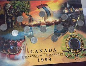 Canadian Mint Coin Collections -  Millennium Collection