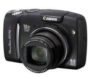 Canon Powershot SX110IS 9MP Digital Camera with 10x Optical