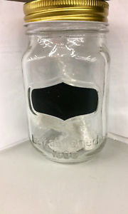 Chalkboard mason jars 3-$10