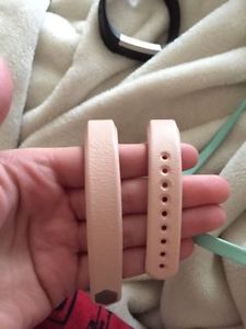 Fitbit Alta Pink leather Band