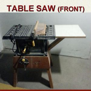 GREAT TABLE SAW WITH STAND - REASONABLY PRICED