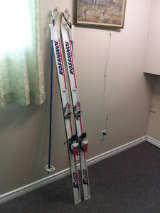 Good ski(177cm)s and poles