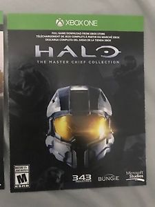 Halo the master chief collection Xbox one and halo 5