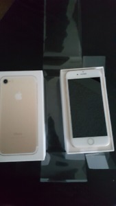 I phone 7 gold