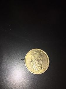 James K. Polk  one dollar coin