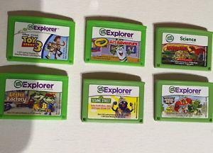 LeapPad Explorer leapster Games