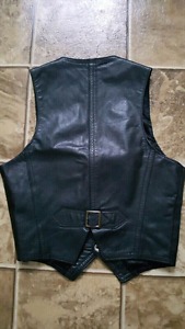 Leather vest Size 9 XS