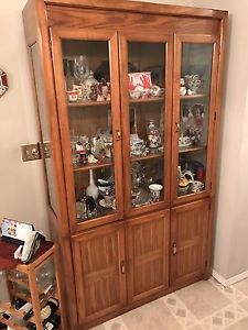 Mint condition China cabinet