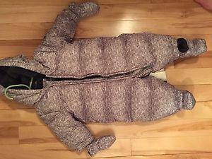 NEW Gap snow suit with tags (gray)