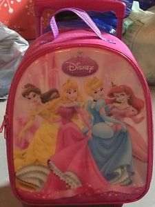 Princess and Spider-Man luggage