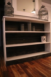 Refinished display or book shelf