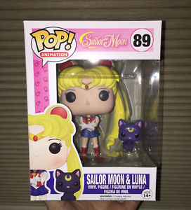 Sailor Moon & Luna POP VINYL Figure for $12