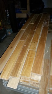 Salvaged birch hardwood for sale