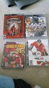 Selling PS3 games!! $10 for all 3 games or $5 each.