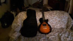 Selling my epiphone les paul special ii with soft case