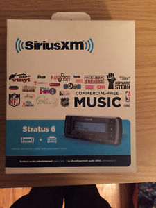 Sirius XM Stratus 6 Radio and Vehicle Kit Brand New
