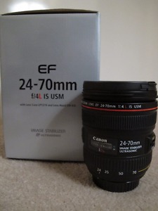 UNUSED Canon EF mm f/4.0L IS USM Standard Zoom Lens