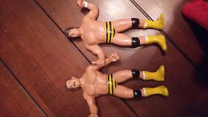 WWE LJN The Killer Bees figurines