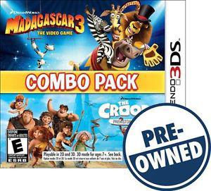 Wanted: WTB: Madagascar 3 and The Croods Combo Pack 3DS
