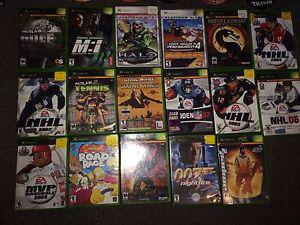 Wanted: Xbox original games for sale! Over 50 games to