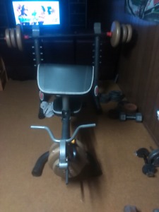 Weight bench gold gym XRS 20