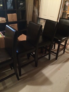 faux leather stools for sale