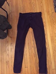 purple pants size 