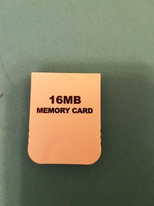 16MB Gamecube memory card