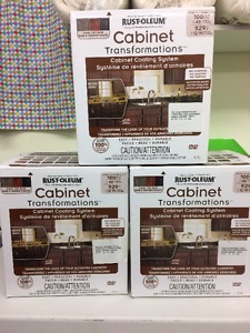 3 cabinet restoration kits, new