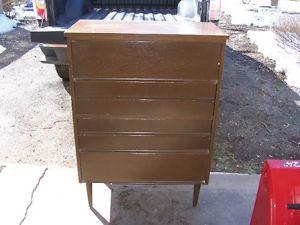 4 Drawer Dresser 30 by 16 and 42 Inches Tall