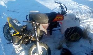 50cc dirt bike and 50cc quad runner