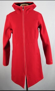 Arc'teryx Women's Medium Red Wool Coat.