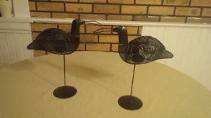 Bird tealight candle holders