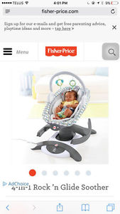 Fisher-price 4 in 1 Rock'n Glide soother Brand new