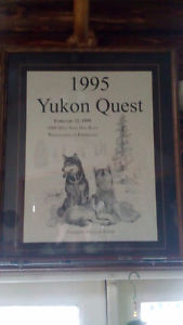 Framed Yukon Quest 