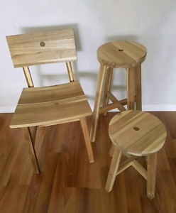 Ikea Furniture - Chair and Stools