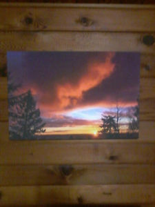 Langley Township Canvas 20x30 amazing sky