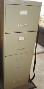 METAL LEGAL SIZED FILING CABINET