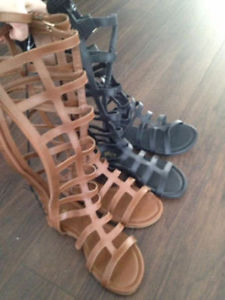 NEW TALL GLADIATOR SANDLAS SIZE 5y AND SIZE 6y AVAILABLE
