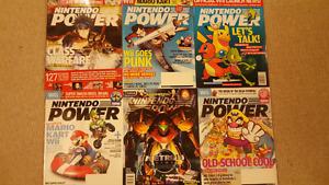 Nintendo power magazines