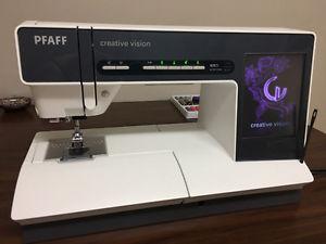 Pfaff Creative Vision Sewing and Embroidery Machine