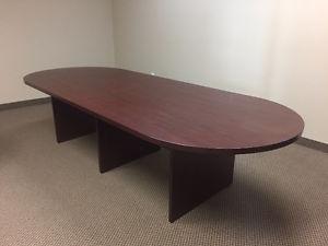 Pristine board room table