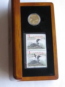 RCM  Loon Limited Edition Coin & Stamp Set